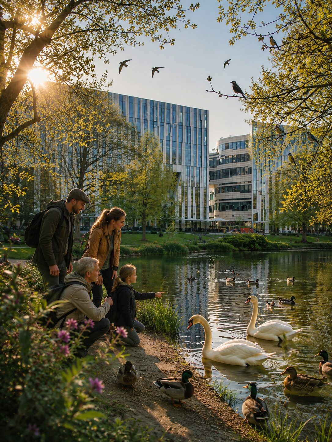 Vogelspaziergang am Kö-Bogen
